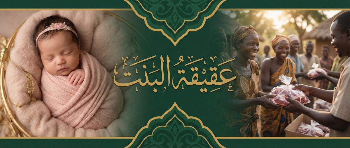عقيقة البنت: شروطها، وقتها، وأفضل طريقة لتوكيل ذبحها (فيديو موثق)