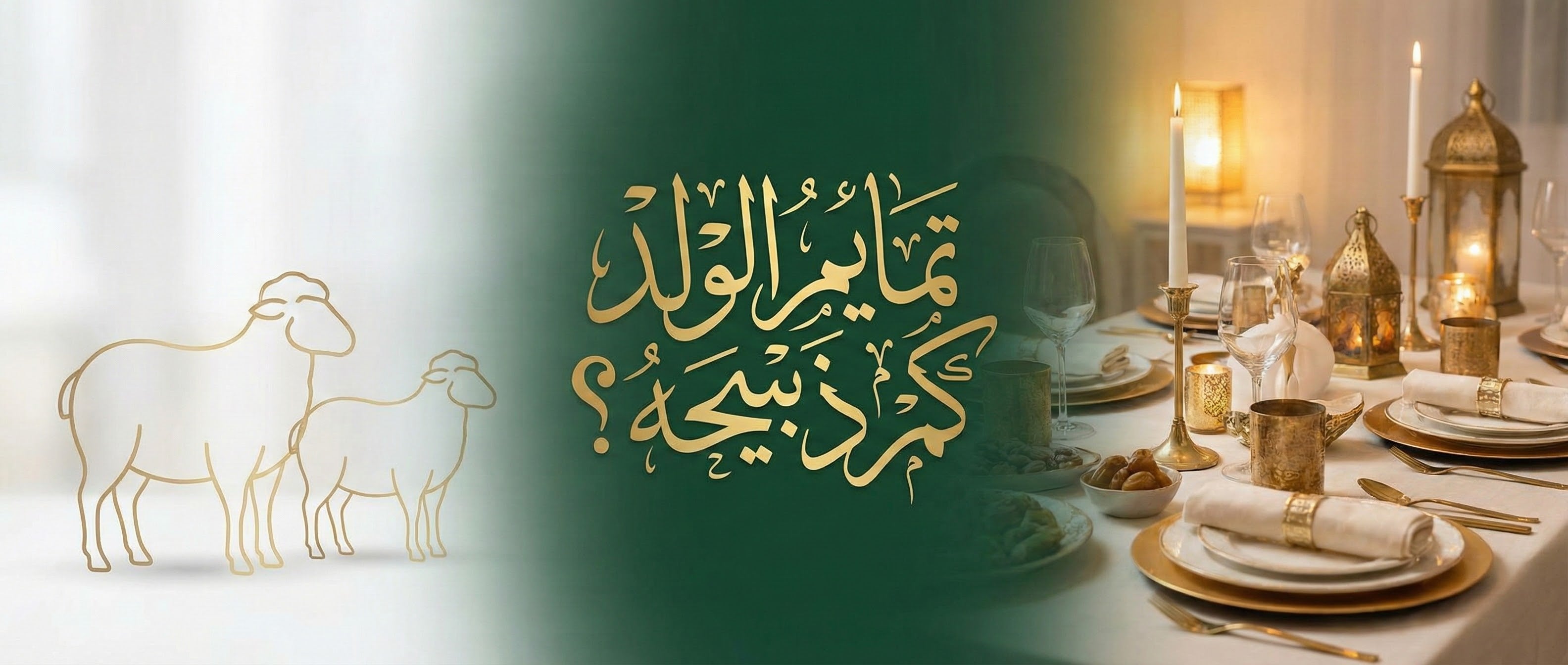تمايم الولد كم ذبيحه